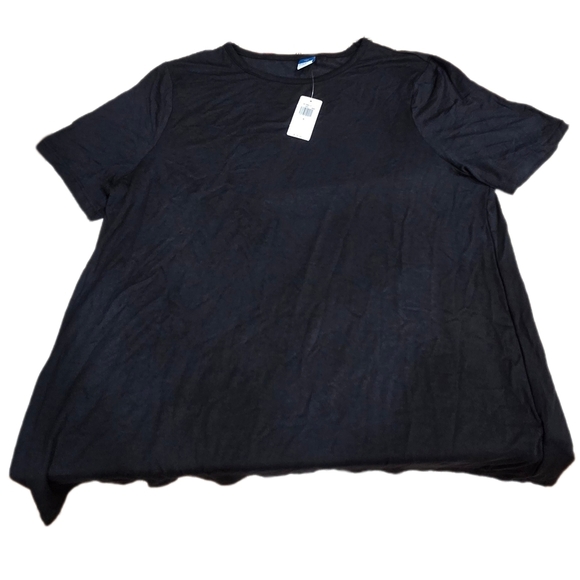 Old Navy, Size S, Black Luxe Tee - Picture 9 of 11